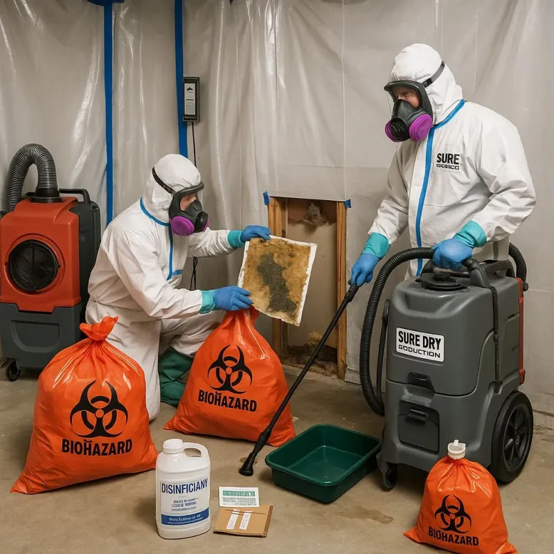 Contaminated Water Handling Protocols process in Golden Meadow, LA